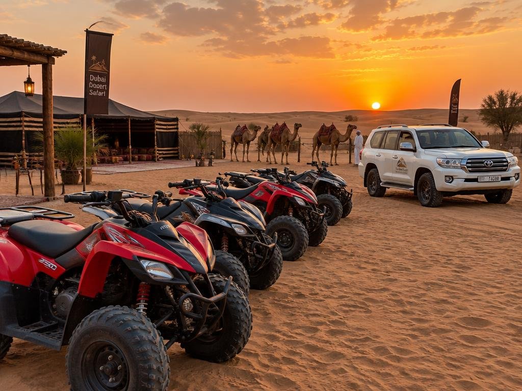 Evening Desert Safari with Quad Bike