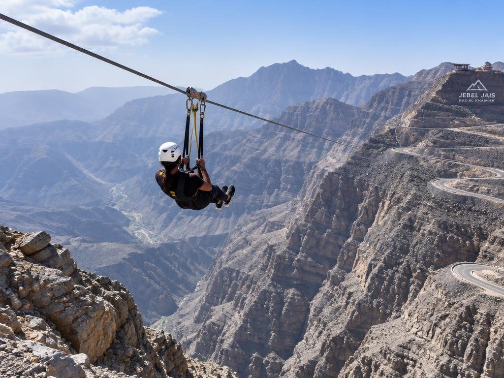 Jebel Jais Flight Zipline
