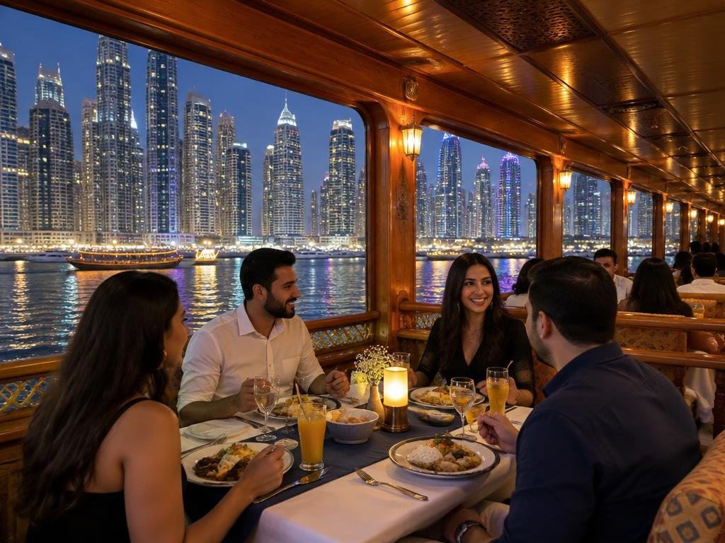 Dubai Marina Dhow Cruise photo 3