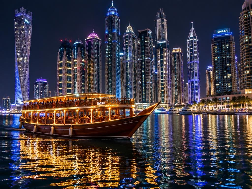 Dubai Marina Dhow Cruise