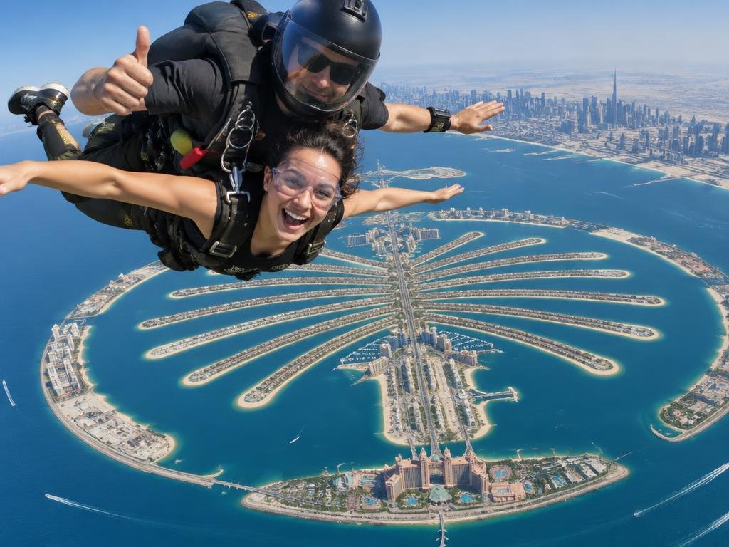 Palm Jumeirah Tandem Skydive