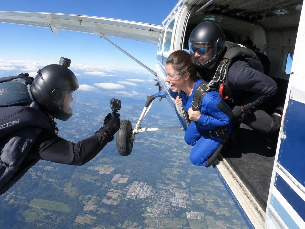 Skydive with Video Package photo 3
