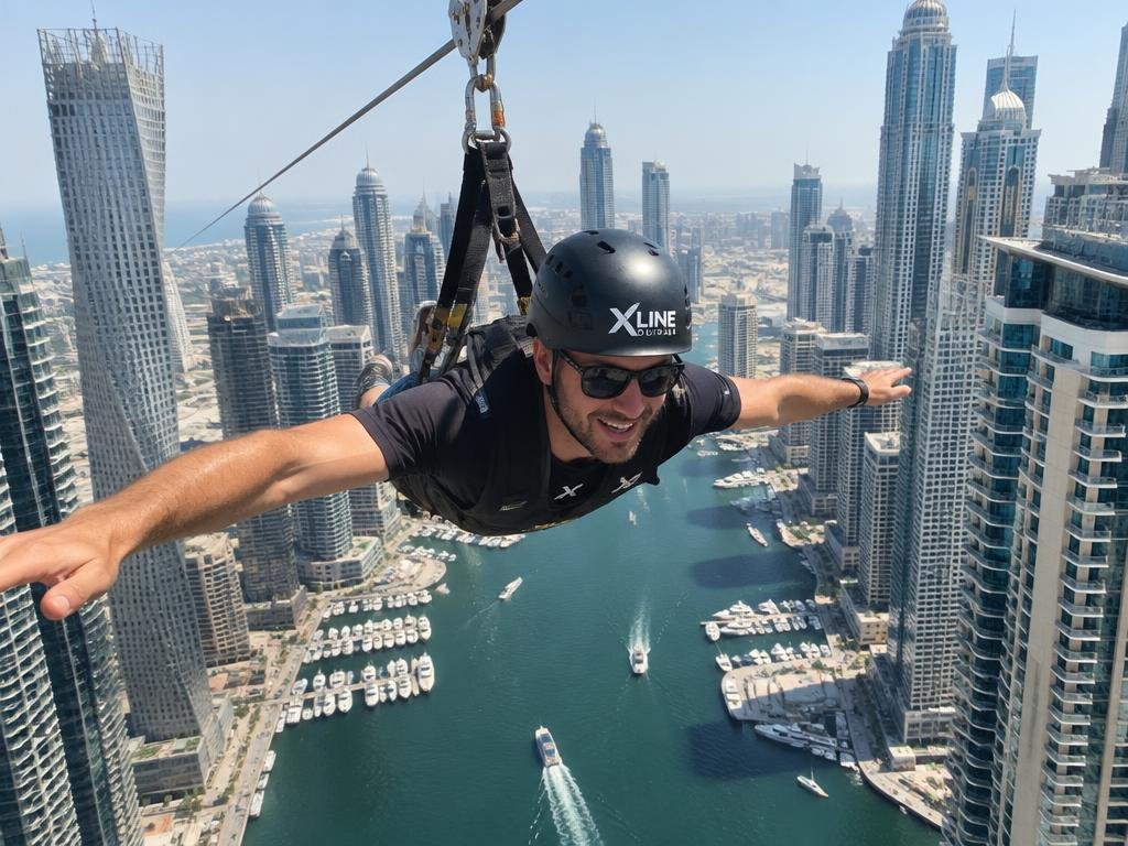 XLine Dubai Marina Zipline photo 2