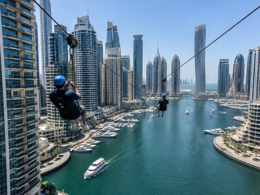 XLine Dubai Marina Zipline photo 4